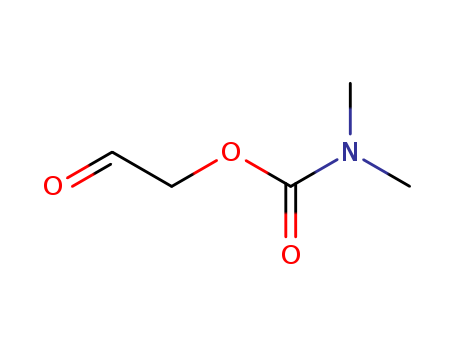 Carbamic acid, dimethyl-, 2-oxoethyl ester (9CI)