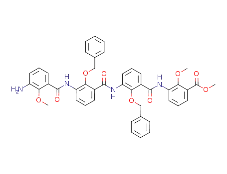 C<sub>45</sub>H<sub>40</sub>N<sub>4</sub>O<sub>9</sub>