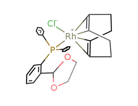 (chloro(COD)[2-(ortho-diphenylphosphinophenyl)-1,3-dioxolane]rhodium(I))