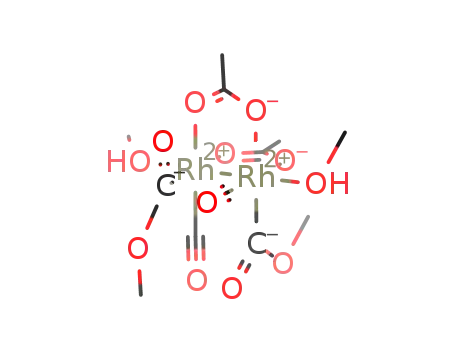[Rh(μ-acetate-κO)(methoxycarbonyl-κC)(carbonyl)(methanol)]2