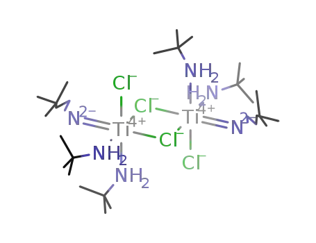 [TiCl<sub>2</sub>(NC(CH<sub>3</sub>)3)(NH<sub>2</sub>C(CH<sub>3</sub>)3)2]2