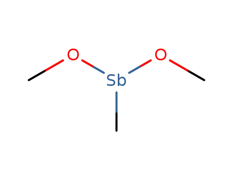 Molecular Structure of 54553-25-2 (dimethoxymethylstibane)