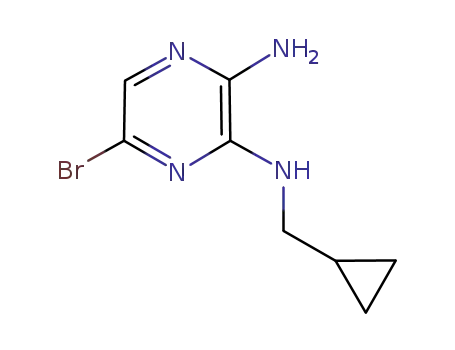 6-브로모-N2-(시클로프로필메틸)피라진-2,3-디아민