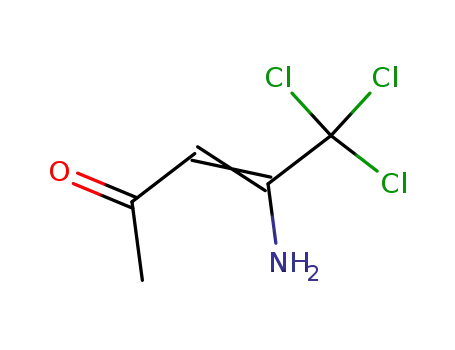 5,5,5-trichloro-4-amino-3-penten-2-one