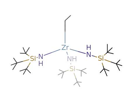 (C<sub>4</sub>H<sub>9</sub>)9(SiNH)3Zr(C<sub>2</sub>H<sub>5</sub>)