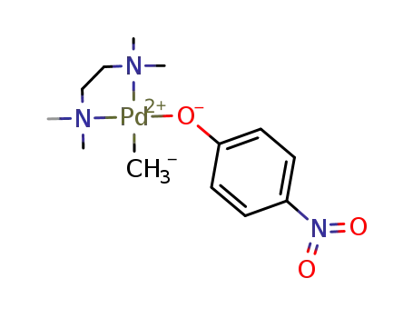Pd(CH<sub>3</sub>)(CH<sub>3</sub>)2NCH<sub>2</sub>CH<sub>2</sub>N(CH<sub>3</sub>)2OC<sub>6</sub>H<sub>4</sub>NO<sub>2</sub>