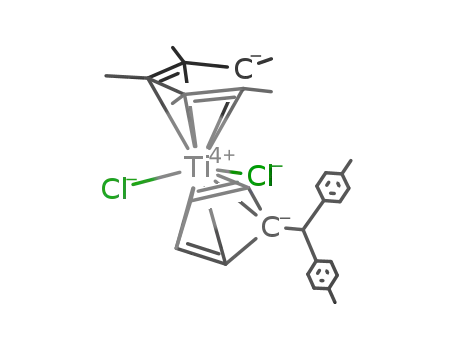 [(η(5)-C5Me5)Ti(η(5)-C5H4-CH(p-Tol)2)Cl2]