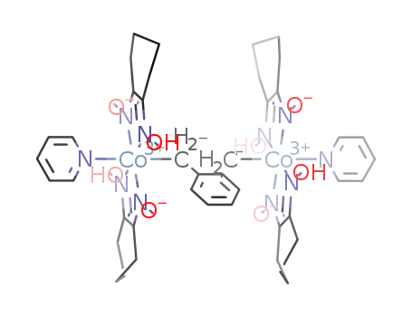 [(Co(pyridine)(1,2-cyclohexanedione dioxime)2)2(o-xylylene)]