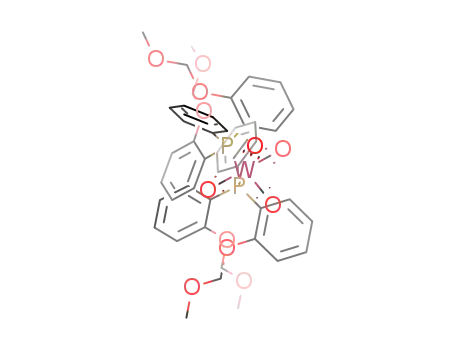 cis-[W(CO)4(PPh(C<sub>6</sub>H<sub>4</sub>OCH<sub>2</sub>OCH<sub>3</sub>-o)2)2]