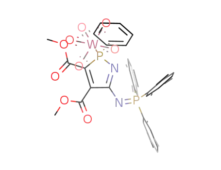 ([3,4-bis(methoxycarbonyl)-2-phenyl-5-(N-triphenylphosphonioiminoyl)-2H-1,2-azaphosphole-κP]pentacarbonyltungsten(0))