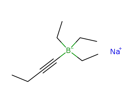 Molecular Structure of 15170-87-3 (sodium 1-butinyl triethylborate)
