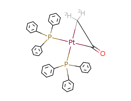 Pt(C<sup>(2)</sup>H<sub>2</sub>CO)(P(C<sub>6</sub>H<sub>5</sub>)3)2