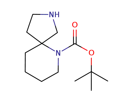 Molecular Structure of 960294-16-0 (tert-butyl 2,6-diazaspiro[4.5]decane-6-carboxylate)