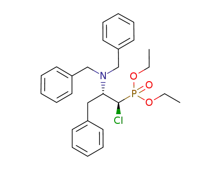 diethyl (1S,2S)-2-(N,N-dibenzylamino)-1-chloro-3-phenylpropylphosphonate