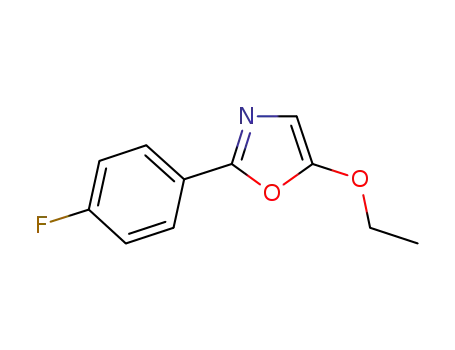Oxazole, 5-ethoxy-2-(4-fluorophenyl)- (9CI)