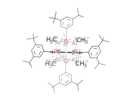 ([((CH<sub>3</sub>)3C)2C<sub>6</sub>H<sub>3</sub>C<sub>6</sub>H<sub>2</sub>OAl(CH<sub>3</sub>)2]2)2