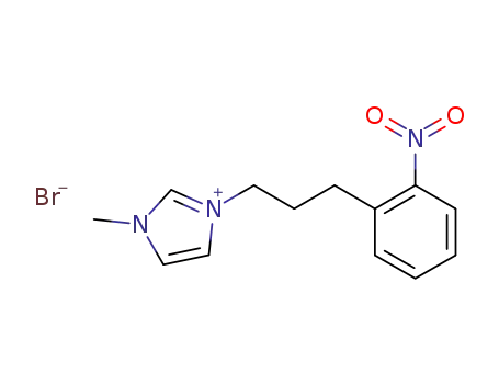 1-methyl-3-(3-(2-nitrophenyl)propyl)imidazolium bromide