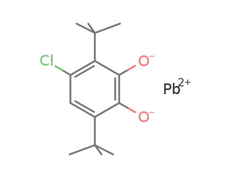 Pb(3,6-di-tert-butyl-4-chlorocatecholato)