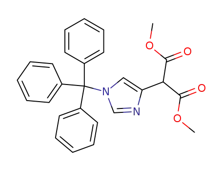 Propanedioic acid, [1-(triphenylmethyl)-1H-imidazol-4-yl]-, dimethyl
ester