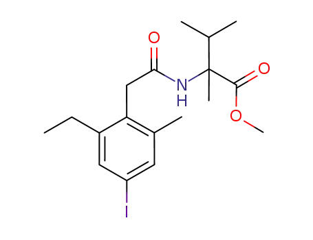 C<sub>18</sub>H<sub>26</sub>INO<sub>3</sub>