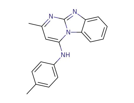2-methyl-N-(4-methylphenyl)pyrimido[1,2-a]benzimidazol-4-amine
