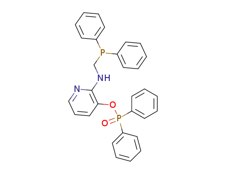 Ph<sub>2</sub>PCH<sub>2</sub>N(H)C<sub>5</sub>H<sub>3</sub>(OP(O)Ph<sub>2</sub>)N