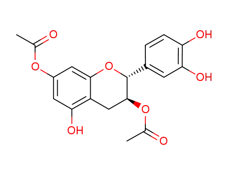 3,7-diacetyl (+) catechin