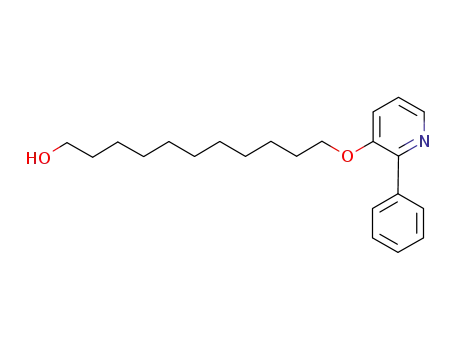 11-(2-phenylpyridin-3-yloxy)undecan-1-ol