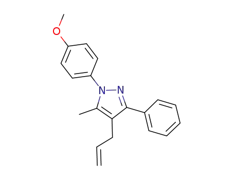 4-allyl-1-(4-methoxyphenyl)-5-methyl-3-phenyl-1H-pyrazole
