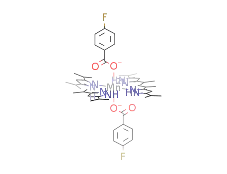 [(3,5-diisopropylpyrazole)4Mn(p-fluorobenzoate)2]
