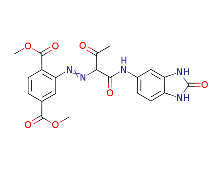 dimethyl 2-[[1-[[(2,3-dihydro-2-oxo-1H-benzimidazol-5-yl)amino]carbonyl]-2-oxopropyl]azo]terephthalate