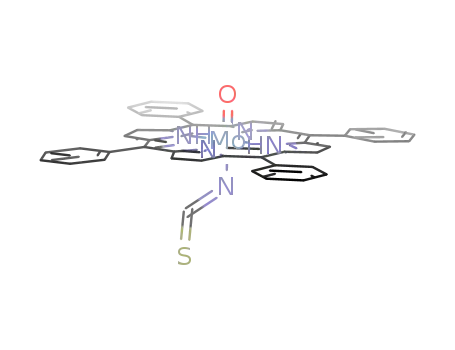MoO((C<sub>6</sub>H<sub>5</sub>)4C<sub>20</sub>N<sub>4</sub>H<sub>10</sub>)NCS