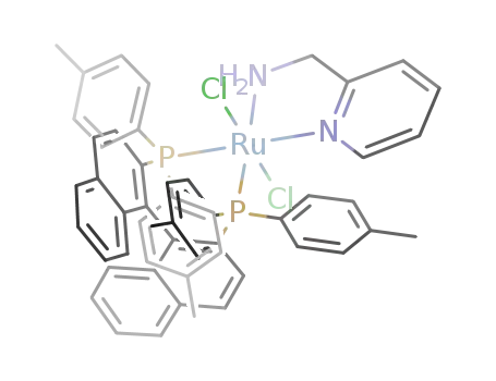 Molecular Structure of 857678-55-8 ((S)-Tol-Binap RuCl2 AMPY)