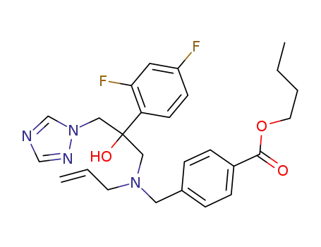 butyl 4-({allyl[2-(2,4-difluorophenyl)-2-hydroxy-3-(1H-1,2,4-triazol-1-yl)-propyl]-amino}-methyl)-benzoate
