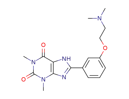 8-[3-(2-dimethylaminoethoxy)phenyl]-1,3-dimethylxanthine
