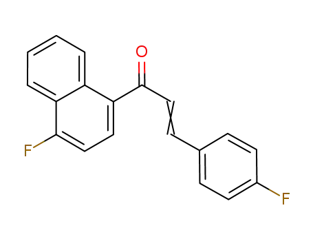 1-(4-fluoronaphthyl)-3-(4-fluorophenyl)-2-propen-1-one