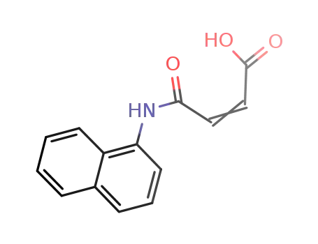 Molecular Structure of 306935-75-1 (4-(1-NAPHTHYLAMINO)-4-OXOBUT-2-ENOIC ACID)