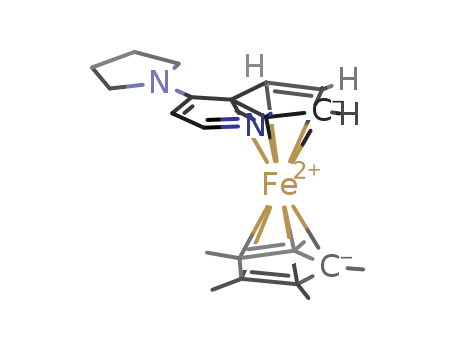 (R)-(+)-4-Pyrrolidinopyrindinyl(pentaMethylcyclopentadienyl) iron, Min. 98% (R)-PPY*