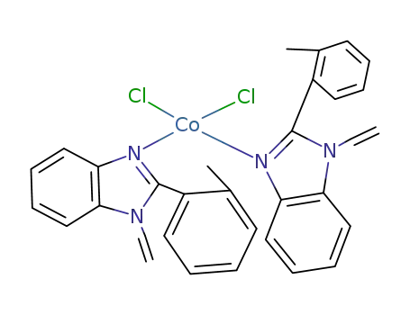 [Co((C<sub>7</sub>N<sub>2</sub>H<sub>4</sub>)(CHCH<sub>2</sub>)((C<sub>6</sub>H<sub>4</sub>)CH<sub>3</sub>))2Cl<sub>2</sub>]