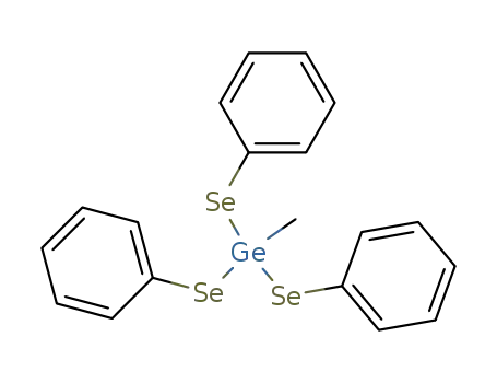 Molecular Structure of 61501-52-8 (Germane, methyltris(phenylseleno)-)