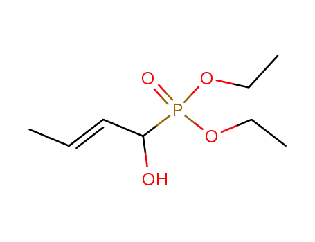 Phosphonic acid, [(2E)-1-hydroxy-2-butenyl]-, diethyl ester
