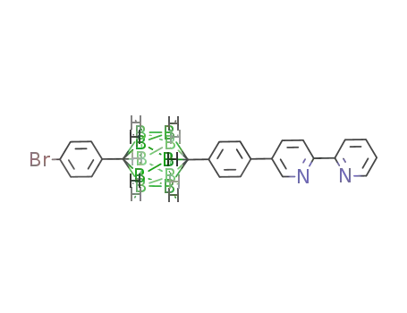BrC<sub>6</sub>H<sub>4</sub>CB<sub>10</sub>H<sub>10</sub>CC<sub>6</sub>H<sub>4</sub>C<sub>10</sub>H<sub>7</sub>N<sub>2</sub>