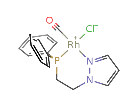 [Rh(carbon monoxide)(chloride)(1-(2-(diphenylphosphino)ethyl)pyrazole)]