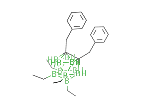 1,2-dibenzyl-8,9,10,12-tetraethyl-o-carborane