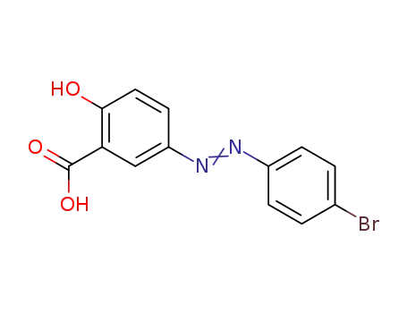 5-[(4-ブロモフェニル)アゾ]サリチル酸