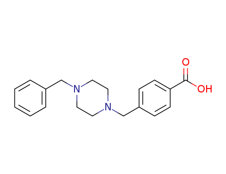 Benzoicacid, 4-[[4-(phenylmethyl)-1-piperazinyl]methyl]-