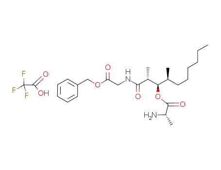 C<sub>2</sub>HF<sub>3</sub>O<sub>2</sub>*C<sub>24</sub>H<sub>38</sub>N<sub>2</sub>O<sub>5</sub>