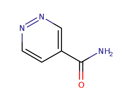 Molecular Structure of 88511-47-1 (4-Pyridazinecarboxamide)
