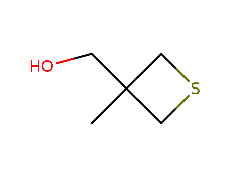 Molecular Structure of 57523-13-4 ((3-Methylthietan-3-yl)methanol)