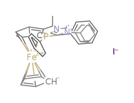3-(1-adamantyl)-1-[(2-diphenylphosphinoferrocenyl)ethyl]-3H-imidazolium iodide